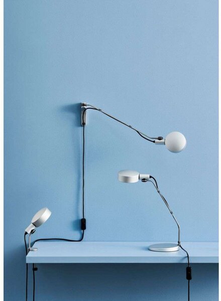 Stolne Lampa HAY, Metalik, Dnevna soba, Aluminij