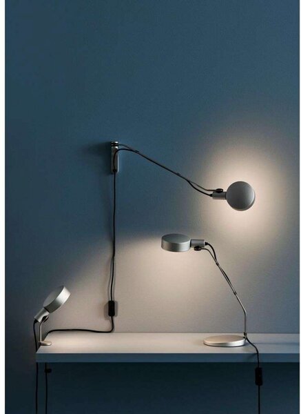 Stolne Lampa HAY, Metalik, Dnevna soba, Aluminij