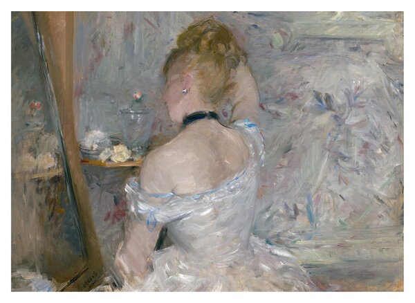 Slika - Berthe Morisot, Woman at Her Toilette, reprodukcije (70x50 cm)