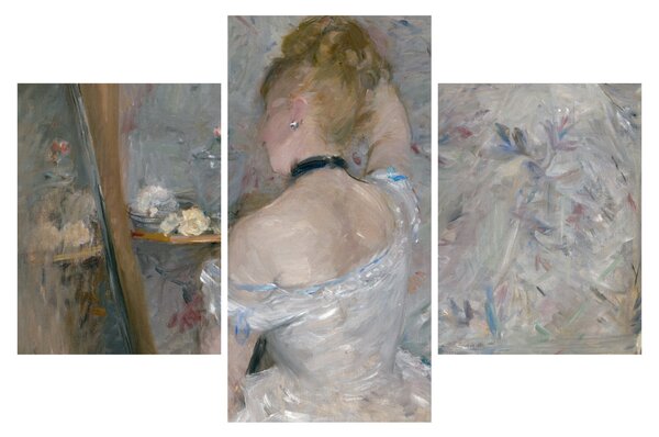 Slika - Berthe Morisot, Woman at Her Toilette, reprodukcije (90x60 cm)