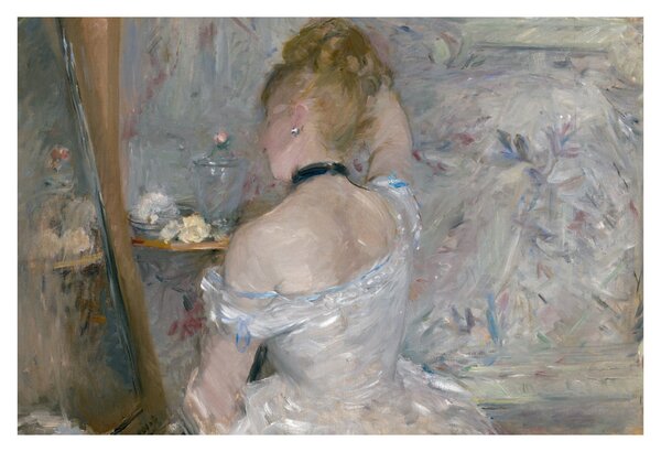 Slika - Berthe Morisot, Woman at Her Toilette, reprodukcije (90x60 cm)