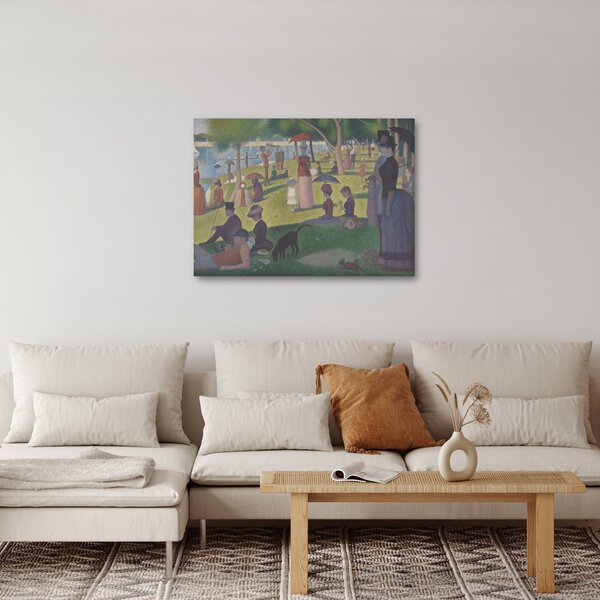 Slika - Georges Seurat, A Sunday on La Grande Jatte, reprodukcije (70x50 cm)