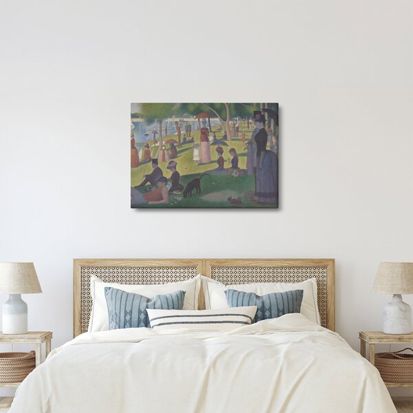 Slika - Georges Seurat, A Sunday on La Grande Jatte, reprodukcije (70x50 cm)