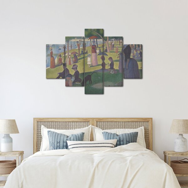 Slika - Georges Seurat, A Sunday on La Grande Jatte, reprodukcije (150x105 cm)