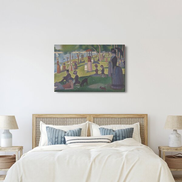 Slika - Georges Seurat, A Sunday on La Grande Jatte, reprodukcije (90x60 cm)