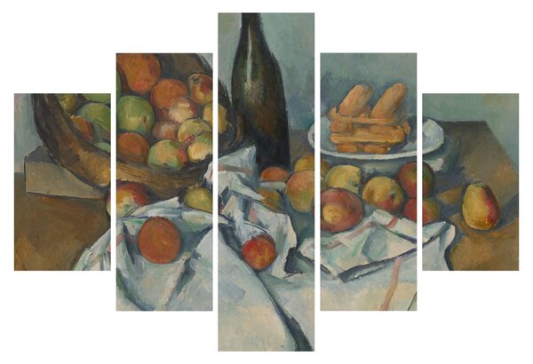 Slika - Paul Cezanne, The Basket of Apples, reprodukcije (150x105 cm)