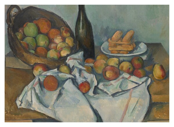 Slika - Paul Cezanne, The Basket of Apples, reprodukcije (70x50 cm)
