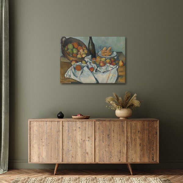 Slika - Paul Cezanne, The Basket of Apples, reprodukcije (70x50 cm)