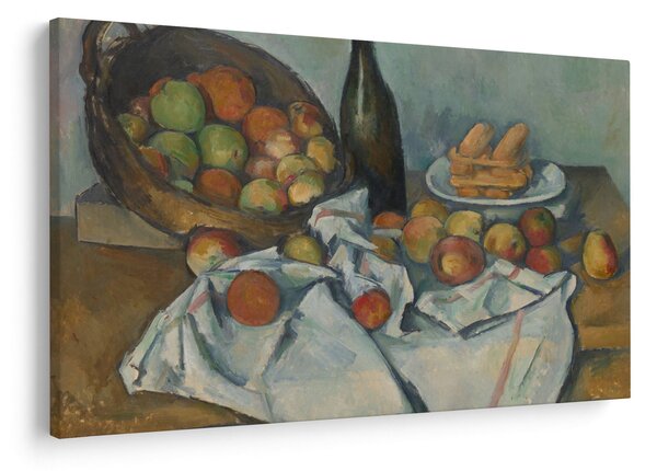 Slika - Paul Cezanne, The Basket of Apples, reprodukcije (90x60 cm)