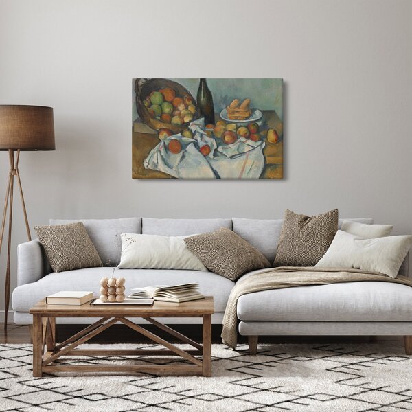 Slika - Paul Cezanne, The Basket of Apples, reprodukcije (90x60 cm)