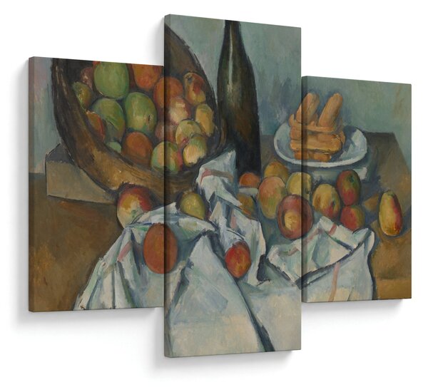 Slika - Paul Cezanne, The Basket of Apples, reprodukcije (90x60 cm)