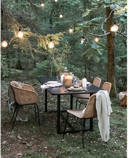 Light String Lights Svjetla na konopu Crna - House Doctor