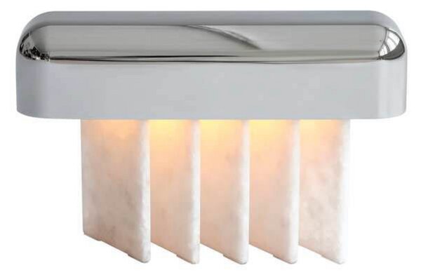 Prijenosna stolna lampa Beetle, bijela/krom - 101 Copenhagen