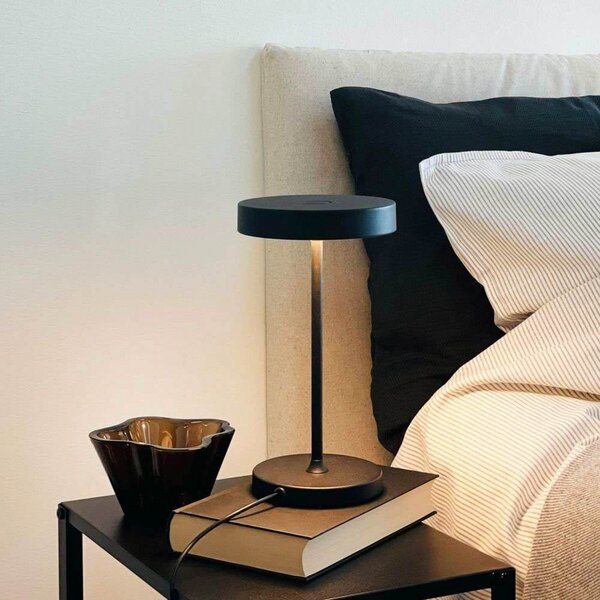 Stolne Lampa Dyberg Larsen, Zlato / mjed, Dnevna soba, Metal