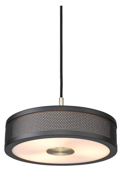 Viseća lampa Frame 3, Ø 24 cm, crna/mesing - Halo Design
