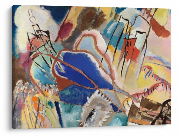 Slika - Vasily Kandinsky, Improvisation No. 30 (Cannons), reprodukcije (70x50 cm)