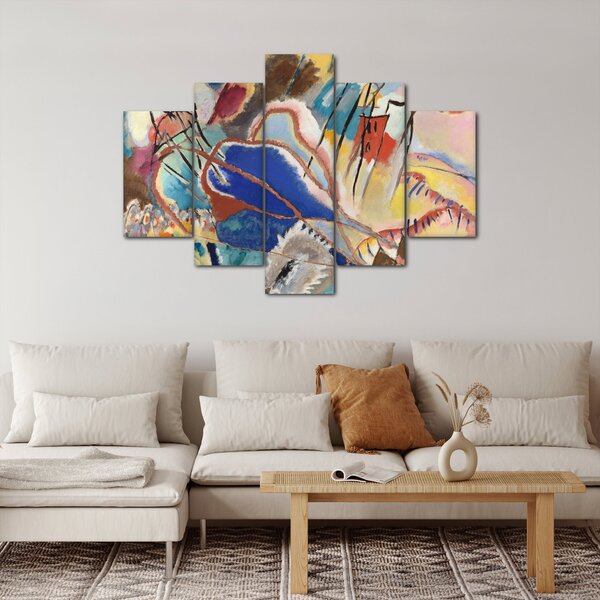 Slika - Vasily Kandinsky, Improvisation No. 30 (Cannons), reprodukcije (150x105 cm)