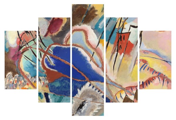 Slika - Vasily Kandinsky, Improvisation No. 30 (Cannons), reprodukcije (150x105 cm)