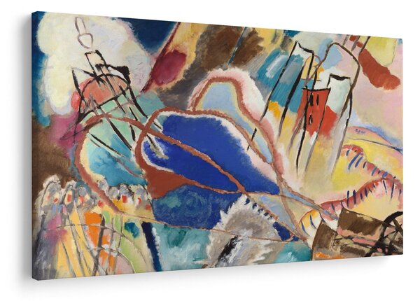 Slika - Vasily Kandinsky, Improvisation No. 30 (Cannons), reprodukcije (90x60 cm)