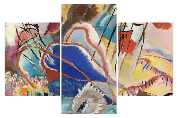 Slika - Vasily Kandinsky, Improvisation No. 30 (Cannons), reprodukcije (90x60 cm)