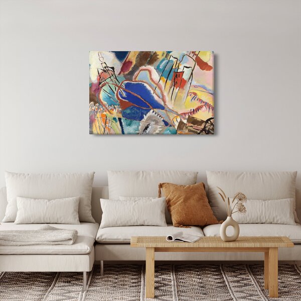 Slika - Vasily Kandinsky, Improvisation No. 30 (Cannons), reprodukcije (90x60 cm)