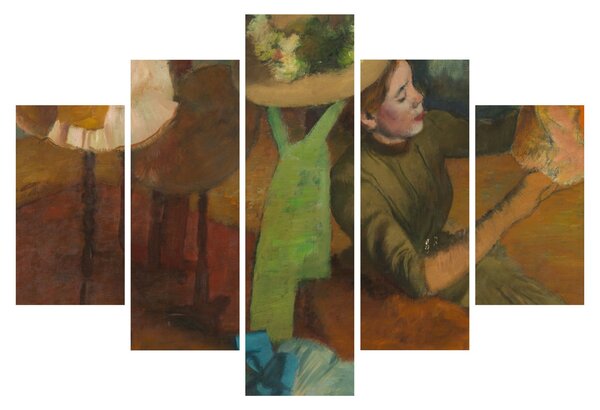 Slika - Edgar Degas, The Millinery Shop, reprodukcije (150x105 cm)