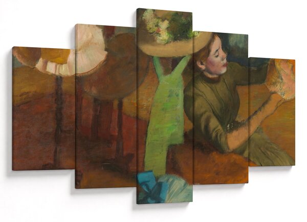Slika - Edgar Degas, The Millinery Shop, reprodukcije (150x105 cm)