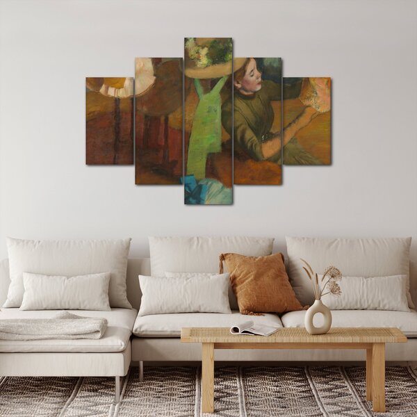 Slika - Edgar Degas, The Millinery Shop, reprodukcije (150x105 cm)