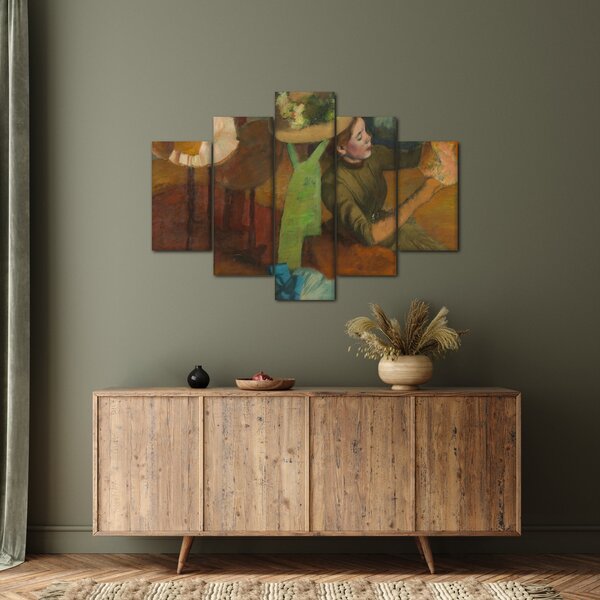 Slika - Edgar Degas, The Millinery Shop, reprodukcije (150x105 cm)