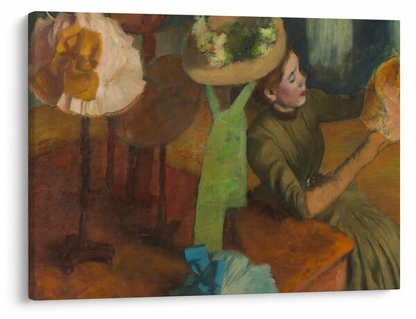 Slika - Edgar Degas, The Millinery Shop, reprodukcije (70x50 cm)