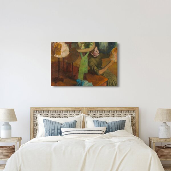 Slika - Edgar Degas, The Millinery Shop, reprodukcije (90x60 cm)