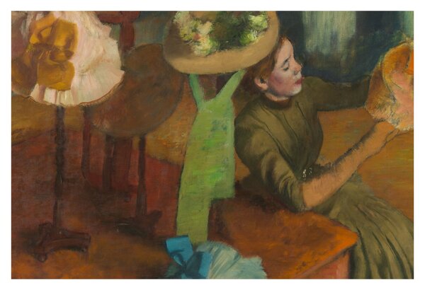 Slika - Edgar Degas, The Millinery Shop, reprodukcije (90x60 cm)