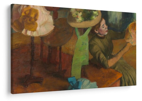 Slika - Edgar Degas, The Millinery Shop, reprodukcije (90x60 cm)