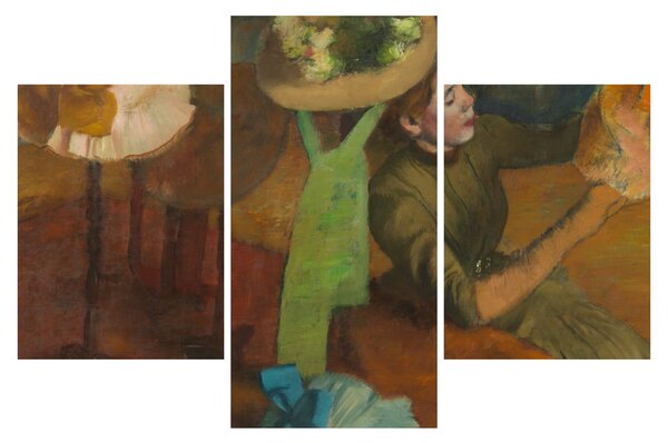Slika - Edgar Degas, The Millinery Shop, reprodukcije (90x60 cm)