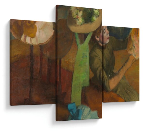 Slika - Edgar Degas, The Millinery Shop, reprodukcije (90x60 cm)