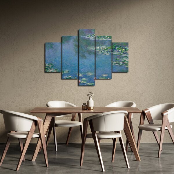 Slika - Claude Monet, Water Lilies, reprodukcije (150x105 cm)