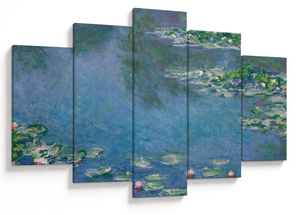 Slika - Claude Monet, Water Lilies, reprodukcije (150x105 cm)