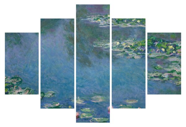 Slika - Claude Monet, Water Lilies, reprodukcije (150x105 cm)
