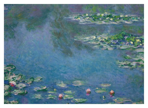 Slika - Claude Monet, Water Lilies, reprodukcije (70x50 cm)