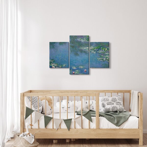 Slika - Claude Monet, Water Lilies, reprodukcije (90x60 cm)