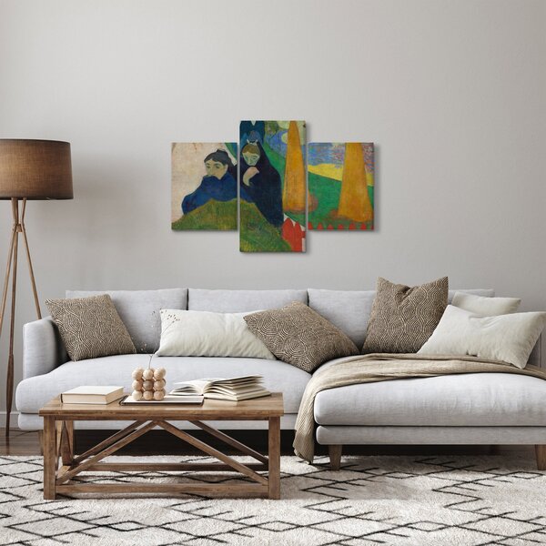 Slika - Paul Gauguin, Arlésiennes (Mistral) , reprodukcije (90x60 cm)