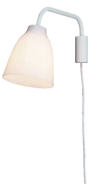 Zidne Svjetiljka FRITZ HANSEN, Caravaggio, prigušiv, Bijela, Dnevna soba, Metal, Dizajn