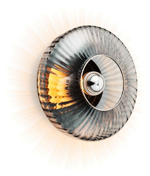 New Wave Optic Zidna lampa Smoke - Design By Us DESIGN BY US