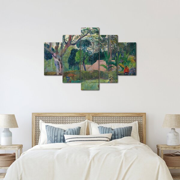 Slika - Paul Gauguin, Te raau rahi (The Big Tree), reprodukcije (150x105 cm)