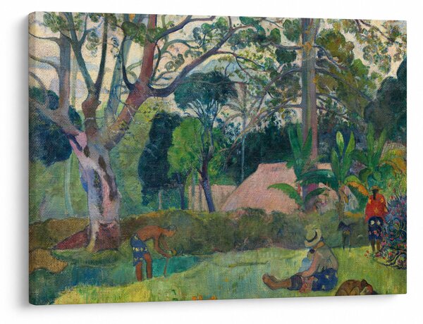 Slika - Paul Gauguin, Te raau rahi (The Big Tree), reprodukcije (70x50 cm)