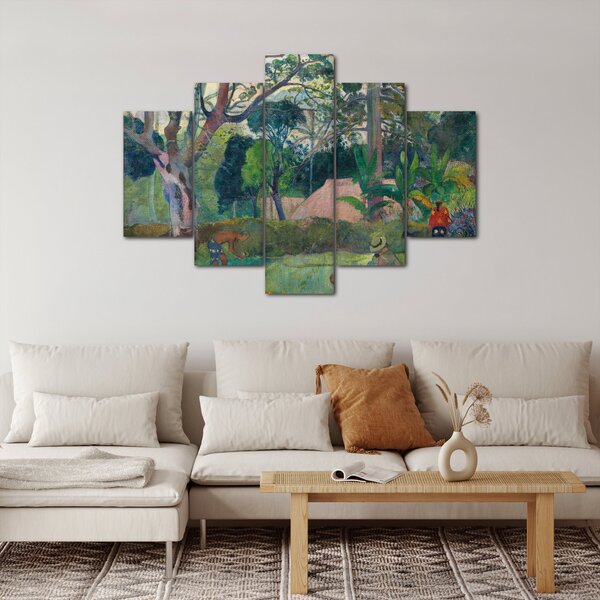 Slika - Paul Gauguin, Te raau rahi (The Big Tree), reprodukcije (150x105 cm)