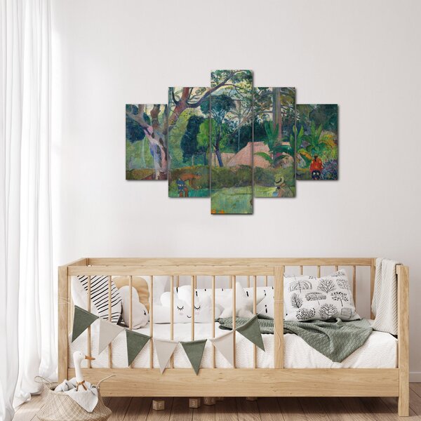 Slika - Paul Gauguin, Te raau rahi (The Big Tree), reprodukcije (150x105 cm)