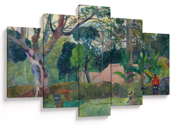 Slika - Paul Gauguin, Te raau rahi (The Big Tree), reprodukcije (150x105 cm)
