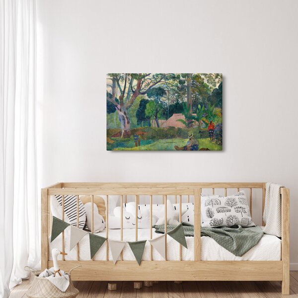 Slika - Paul Gauguin, Te raau rahi (The Big Tree), reprodukcije (90x60 cm)