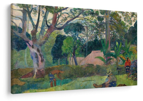 Slika - Paul Gauguin, Te raau rahi (The Big Tree), reprodukcije (90x60 cm)